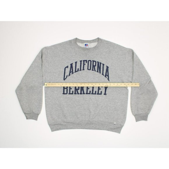 VTG Russel Athletic Men's L Gray University of California Berkeley Sweatshirt - Picture 3 of 5